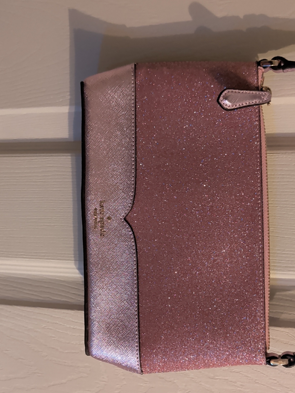 Kate Spade Pink Glitter Crossbody